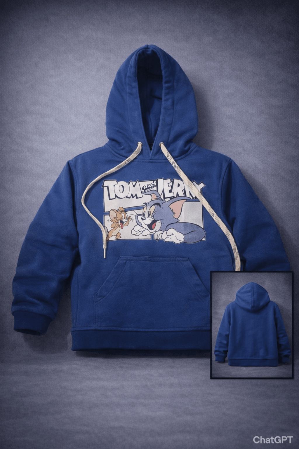 Cangurero Azul Petroleo Tom y Jerry  1