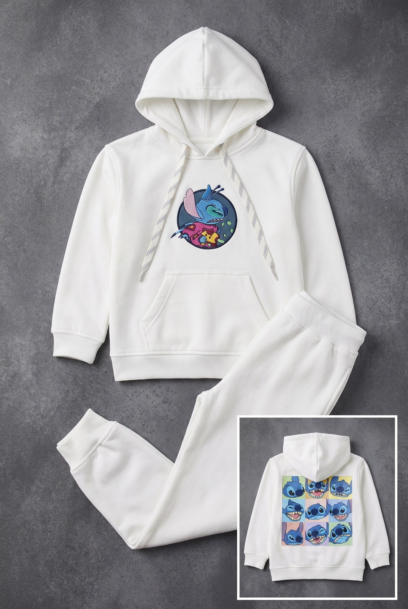 Cangurero Blanco Stitch 1